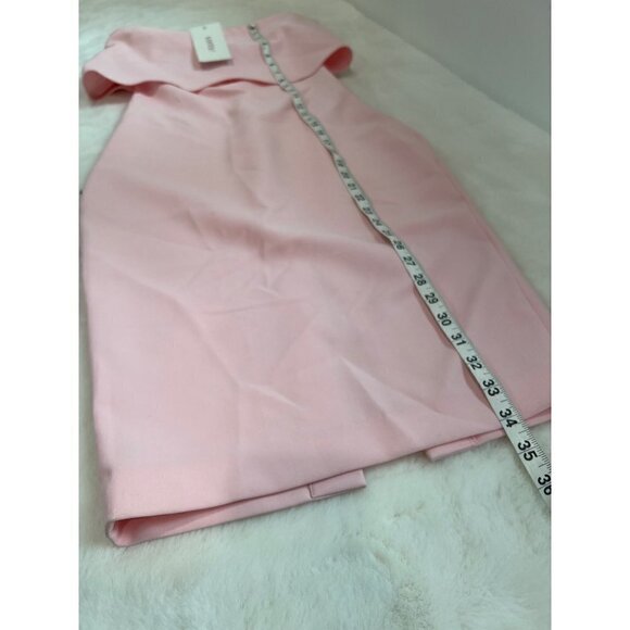 NWD LIKELY Size 0 DRIGGS DRESS off the shoulder Pink MSRP $178 - Picture 6 of 14